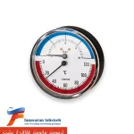 ترمومتر مانومتر غلاف از پشت