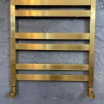 رادیاتور فلت طلا مات برایت استیل ابعاد 60 تا 120