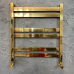 رادیاتور فلت طلا براق برایت استیل ابعاد 60 تا 120