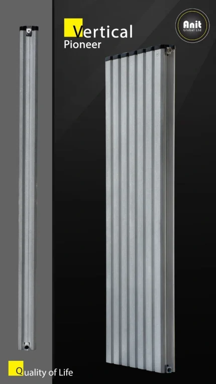 رادیاتور ورتیکال طوسی برند آنیت (anit)