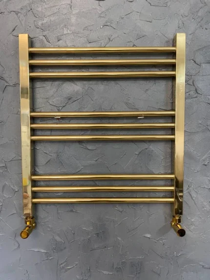 رادیاتور لوله طلا براق برایت استیل ابعاد 60 تا 120